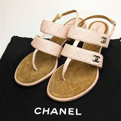 chanel turn lock sandals|chanel kid sandals.